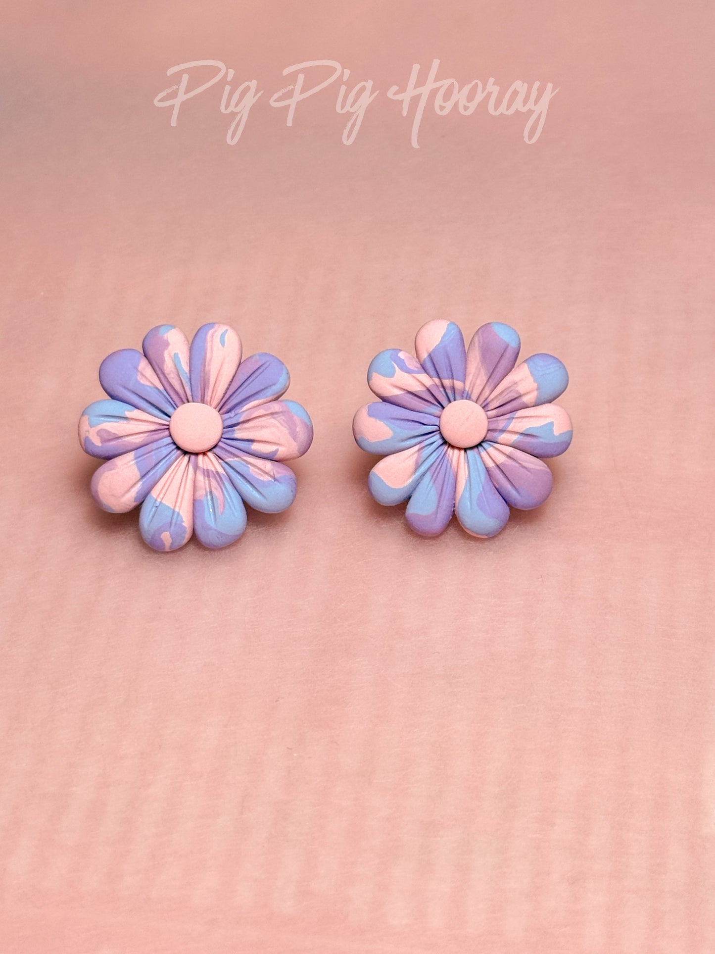 Pink Purple Blue Rainbow Ugly Daisy