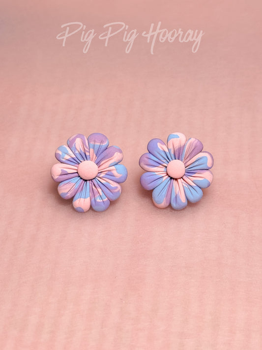 Pink Purple Blue Rainbow Ugly Daisy