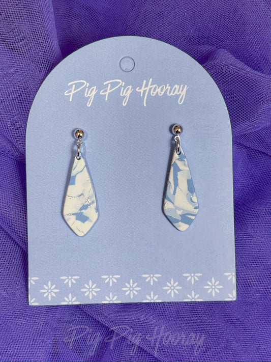 Blue Swirls Dangle 2
