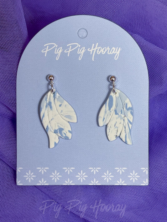 Blue Swirls Dangle 1